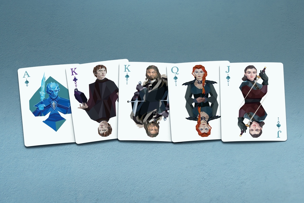 Looking forward to the new season... - Game of Thrones, Longpost, Playing cards, Design