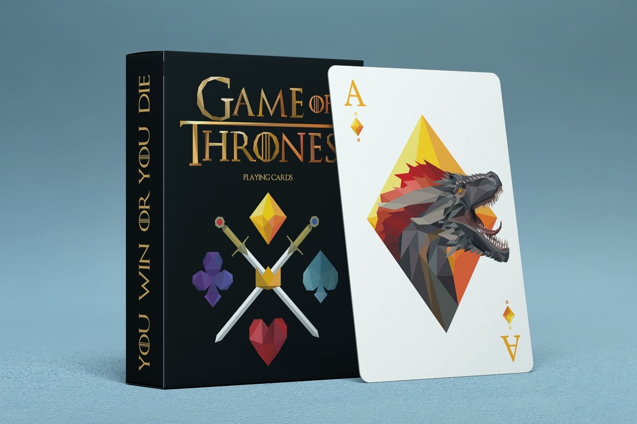 Looking forward to the new season... - Game of Thrones, Longpost, Playing cards, Design