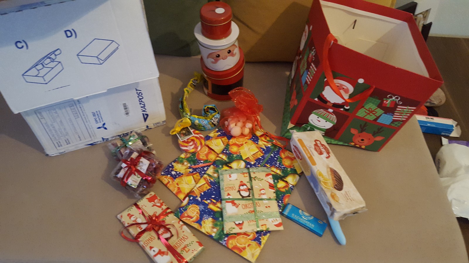 ADM from Almaty to Istanbul - My, Presents, New Year's gift exchange, New Year, Gift exchange report, Secret Santa