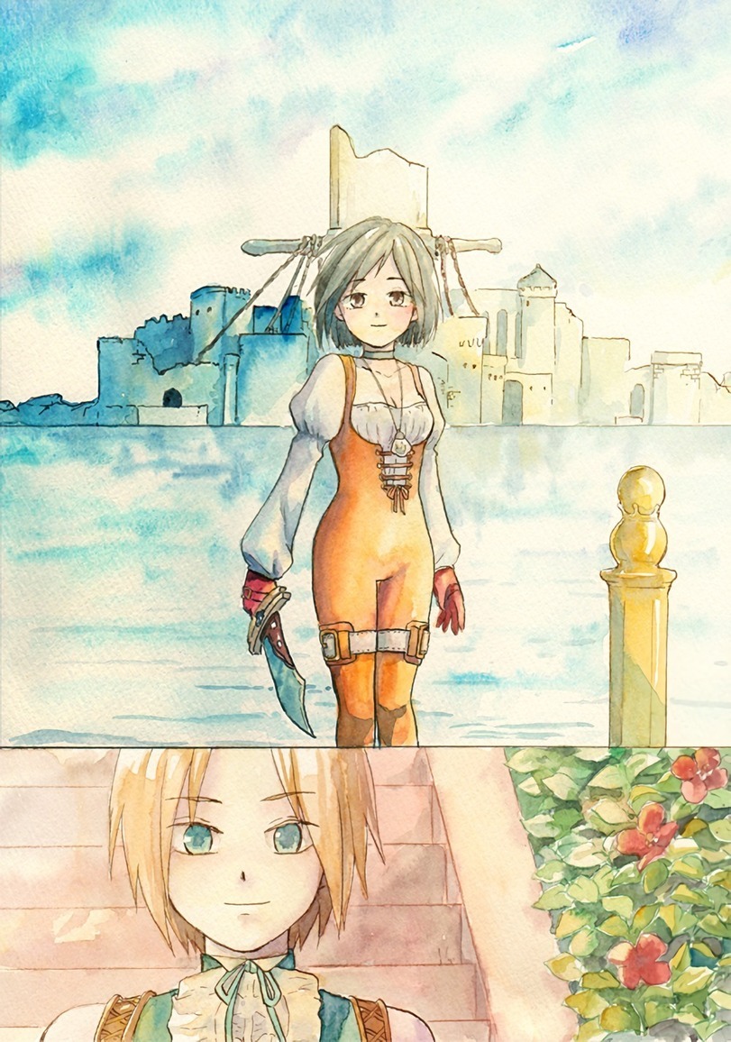 Final fantasy - Games, Art, Final Fantasy, Final Fantasy IX, Fan art, Computer games, From the network, Longpost