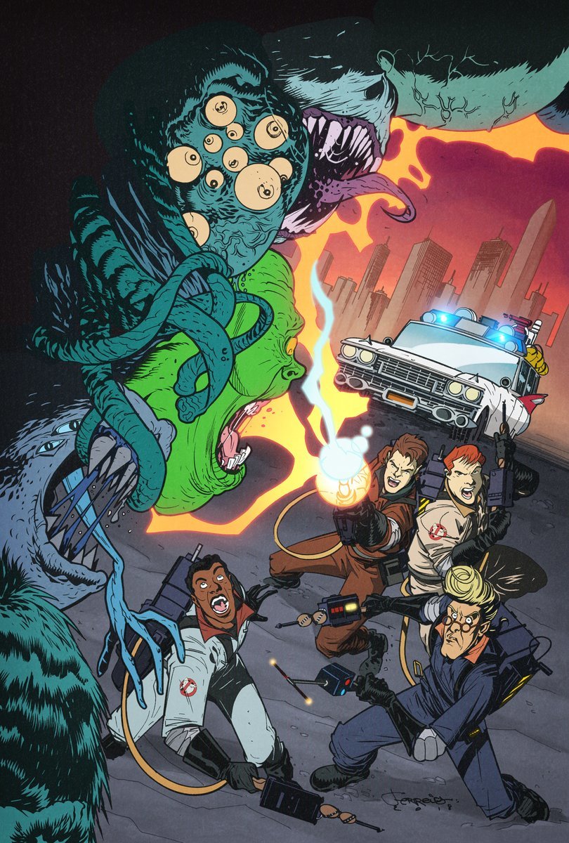 For the 35th anniversary of the Ghostbusters - Longpost, IDW, Ghostbusters, , Extreme Ghostbusters, 