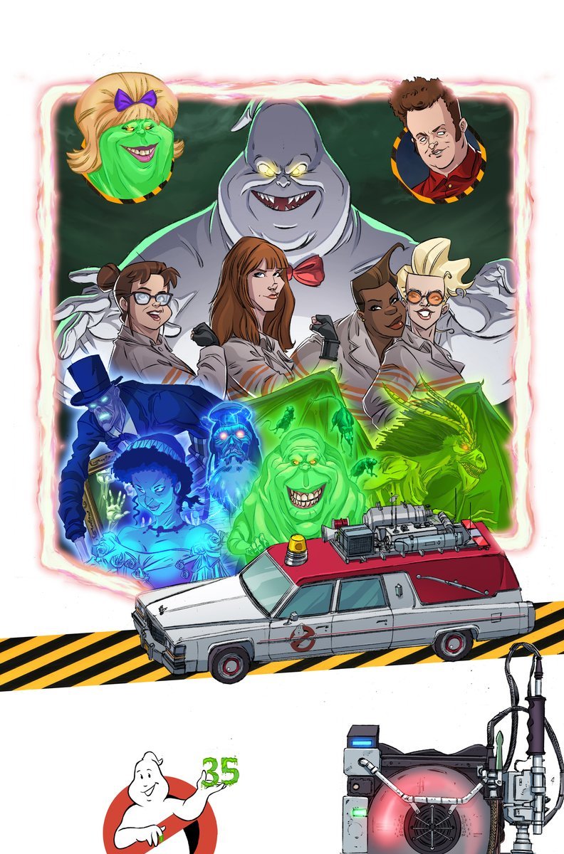 For the 35th anniversary of the Ghostbusters - Longpost, IDW, Ghostbusters, , Extreme Ghostbusters, 