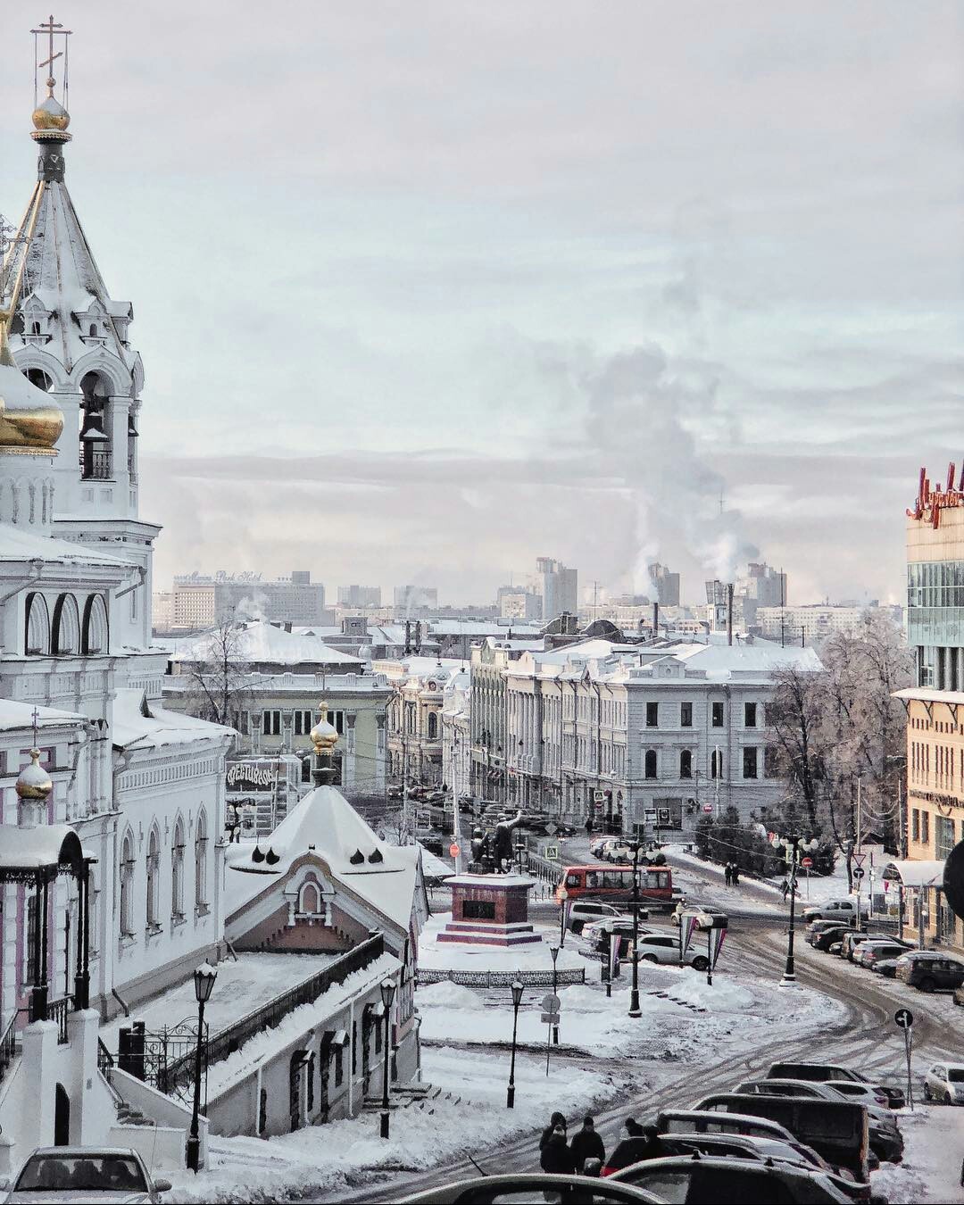 Зимний Нижний Новгород - Нижний Новгород, Зима, Снег, Фотография, Красота, Россия, Природа, Красота природы, Длиннопост