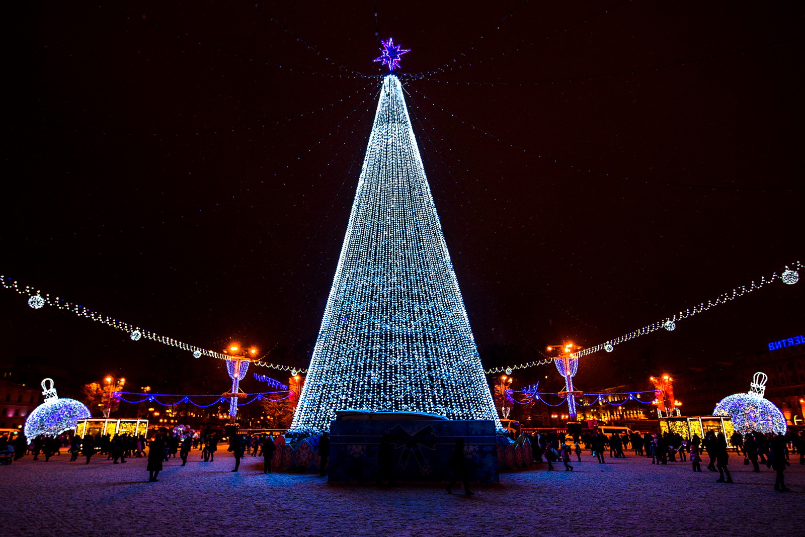 New Year's Minsk! - My, Minsk, Republic of Belarus, 2019, New Year, Christmas, Longpost