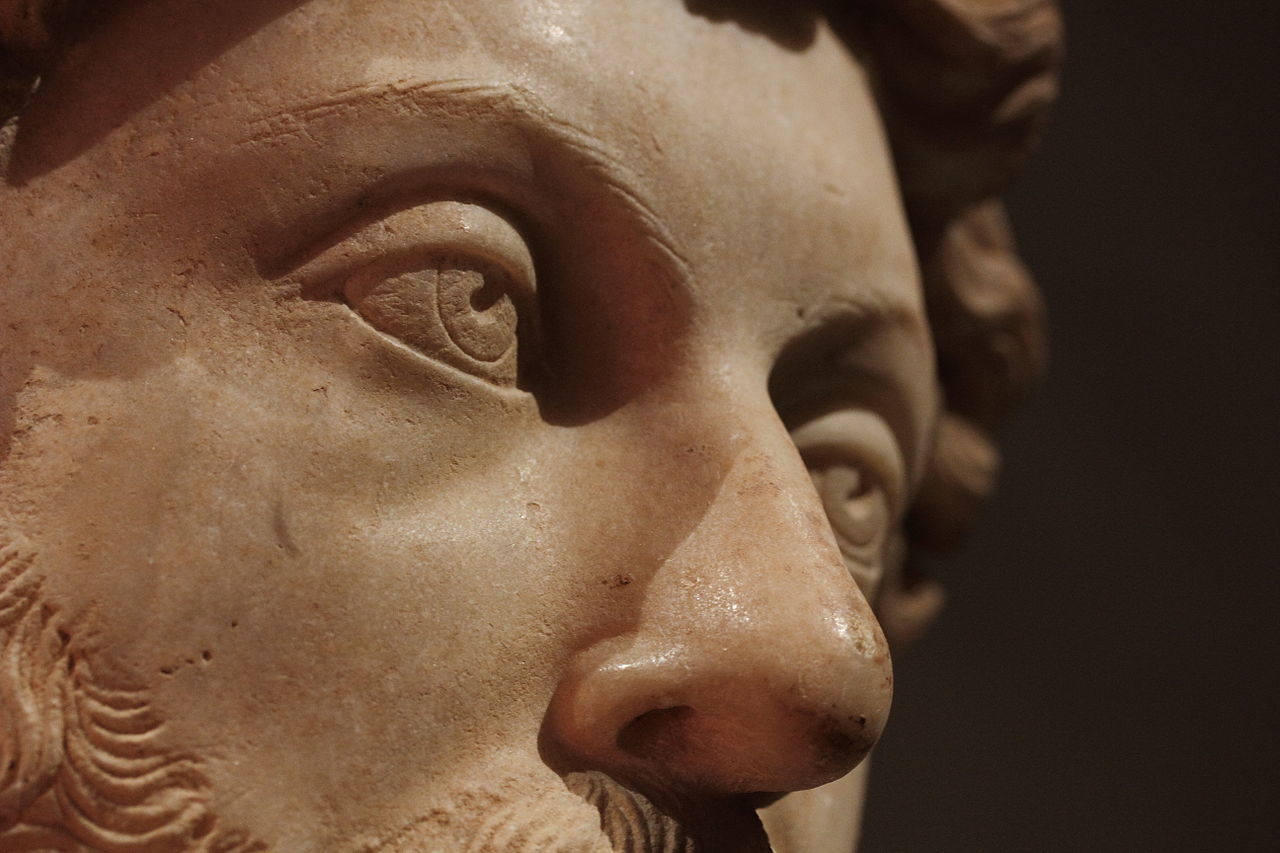 Marcus Aurelius, lifetime bust, 2nd c. - Ancient Rome, Sculpture, Portrait, The emperor, Marcus Aurelius, Longpost