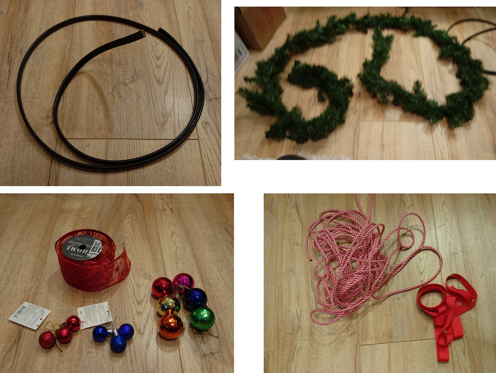 DIY Christmas wreath. - My, Christmas, New Year, With your own hands, Decoration, Handmade, Needlework, Longpost