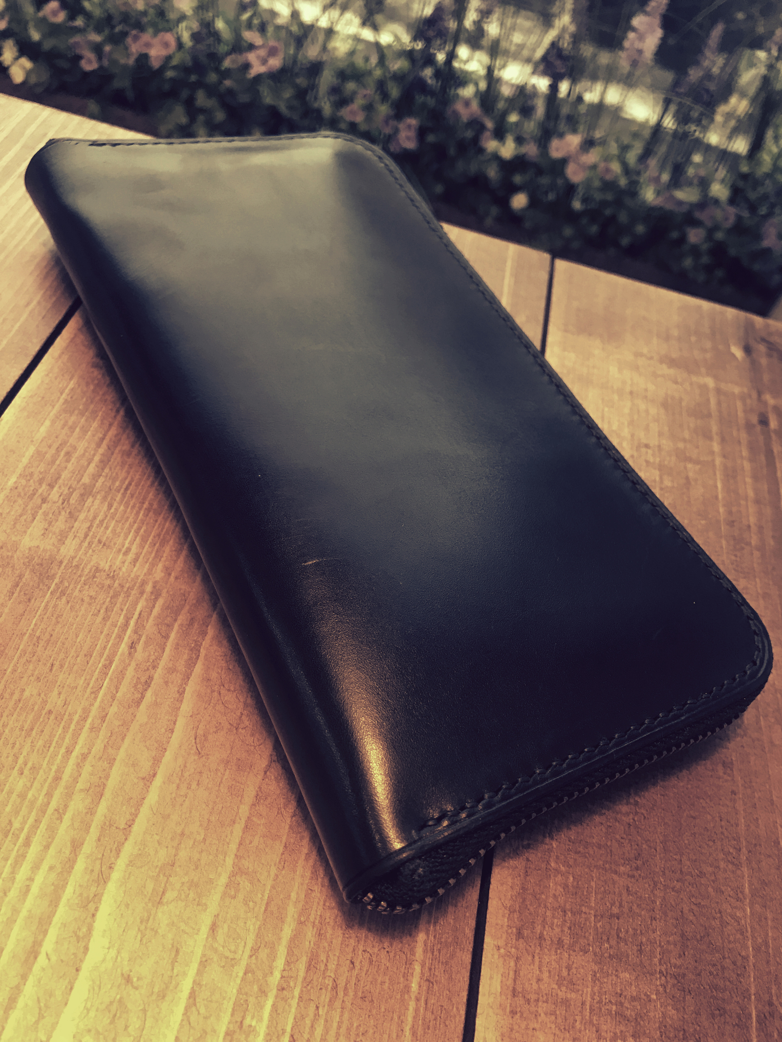 Leather men's clutch - My, Clutch, Men's clutch, Leather clutch, Leather, Presents, Video, Longpost