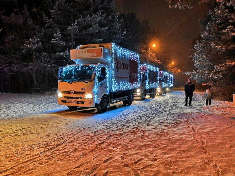 The holiday comes to us - Chelyabinsk, Red and White, Coca-Cola, Alkomarket, Humor, New Year, Longpost