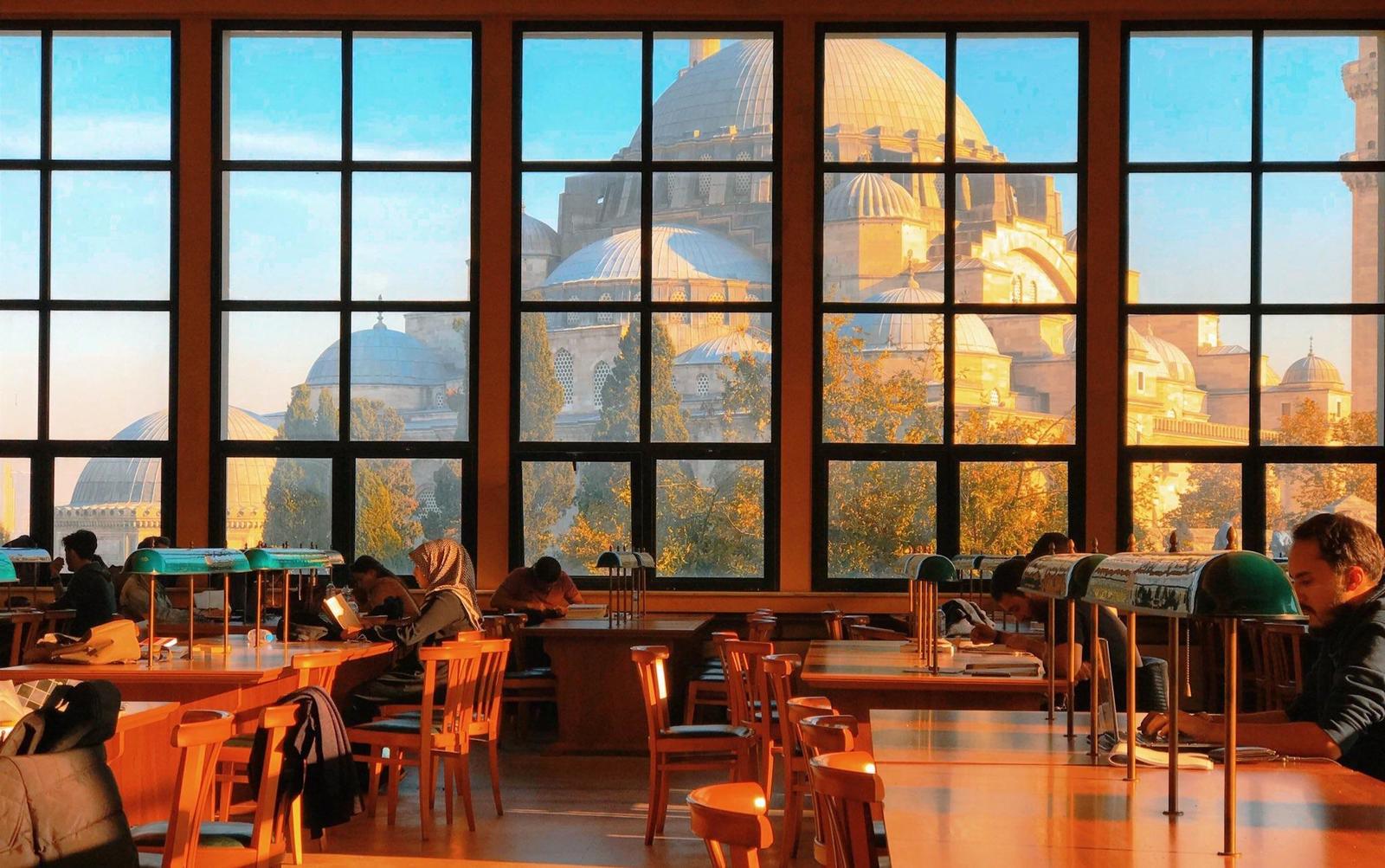 View from Istanbul University Library - The photo, Istanbul, Library