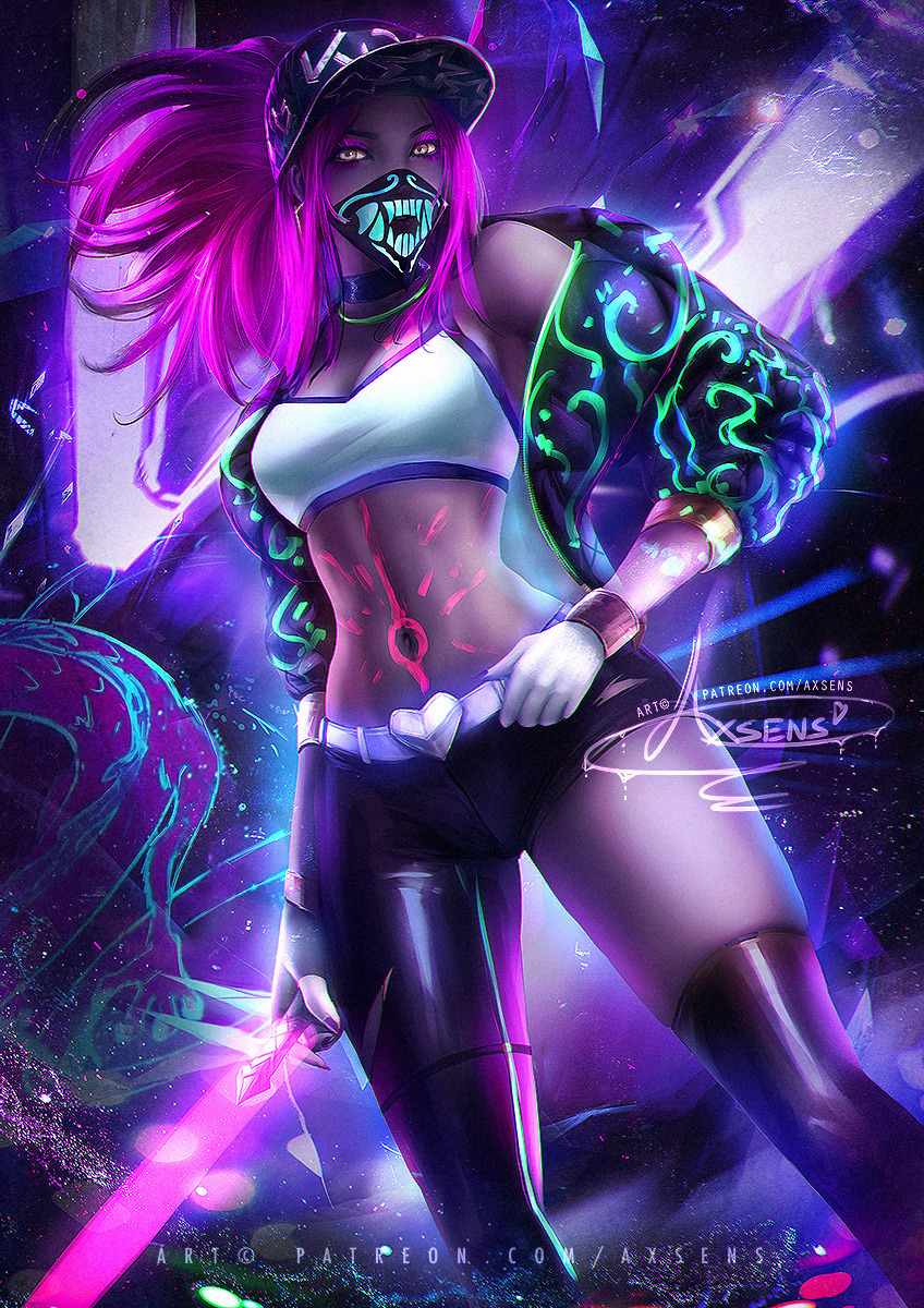 K/DA Akali | Пикабу