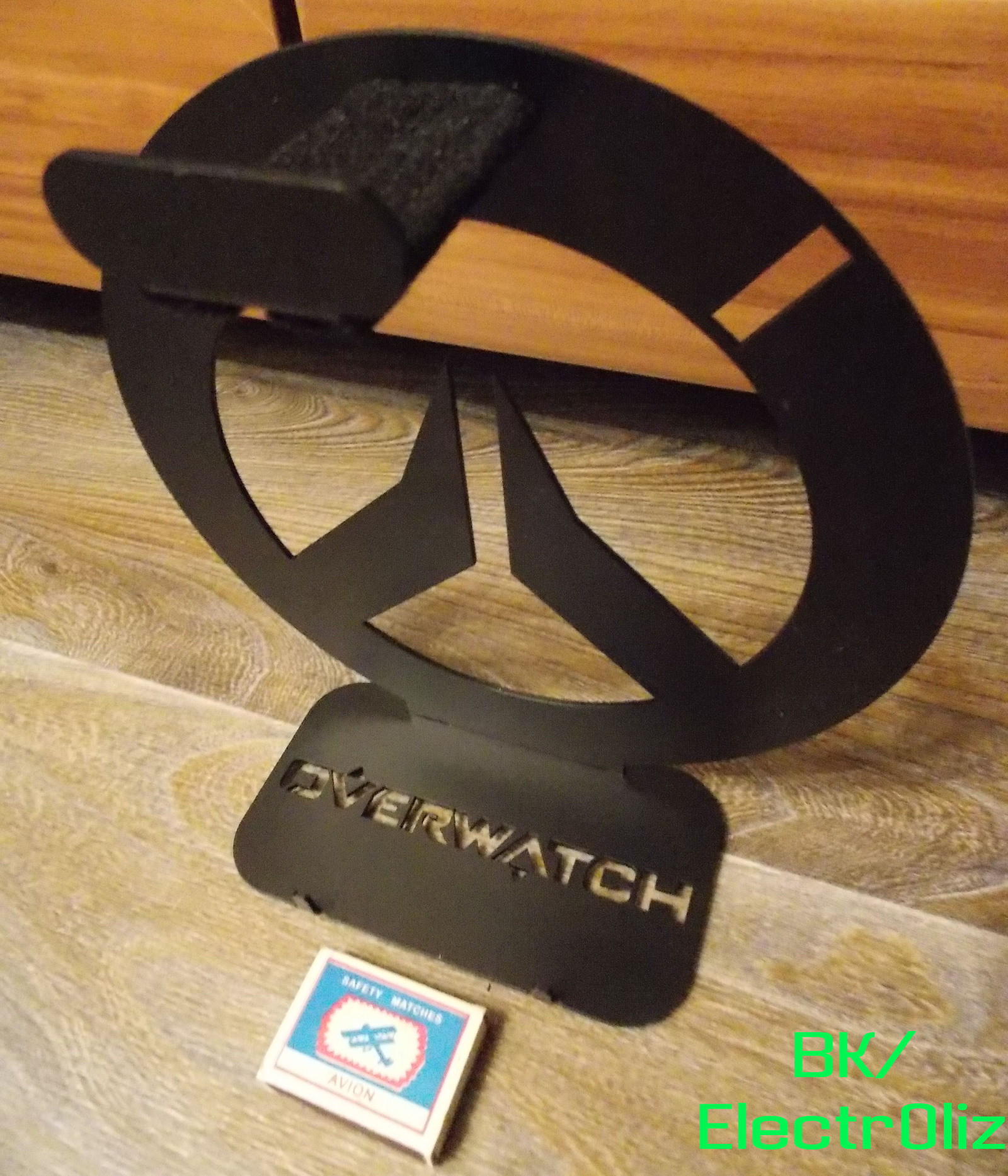 Headphone stands ch.5 (Overwatch) - My, Stand, Headphones, Overwatch, Needlework without process, Longpost