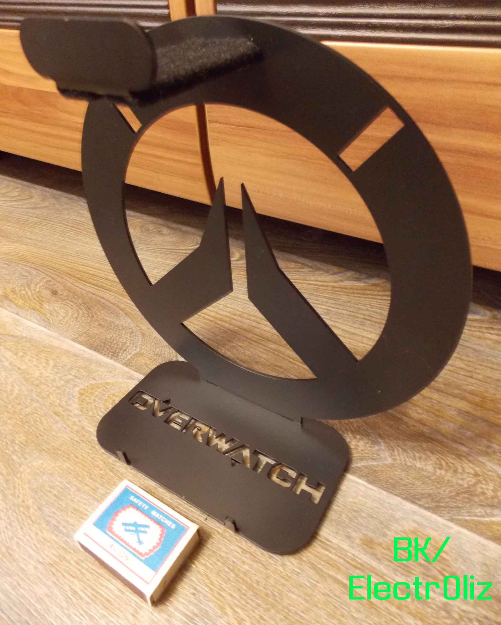 Headphone stands ch.5 (Overwatch) - My, Stand, Headphones, Overwatch, Needlework without process, Longpost