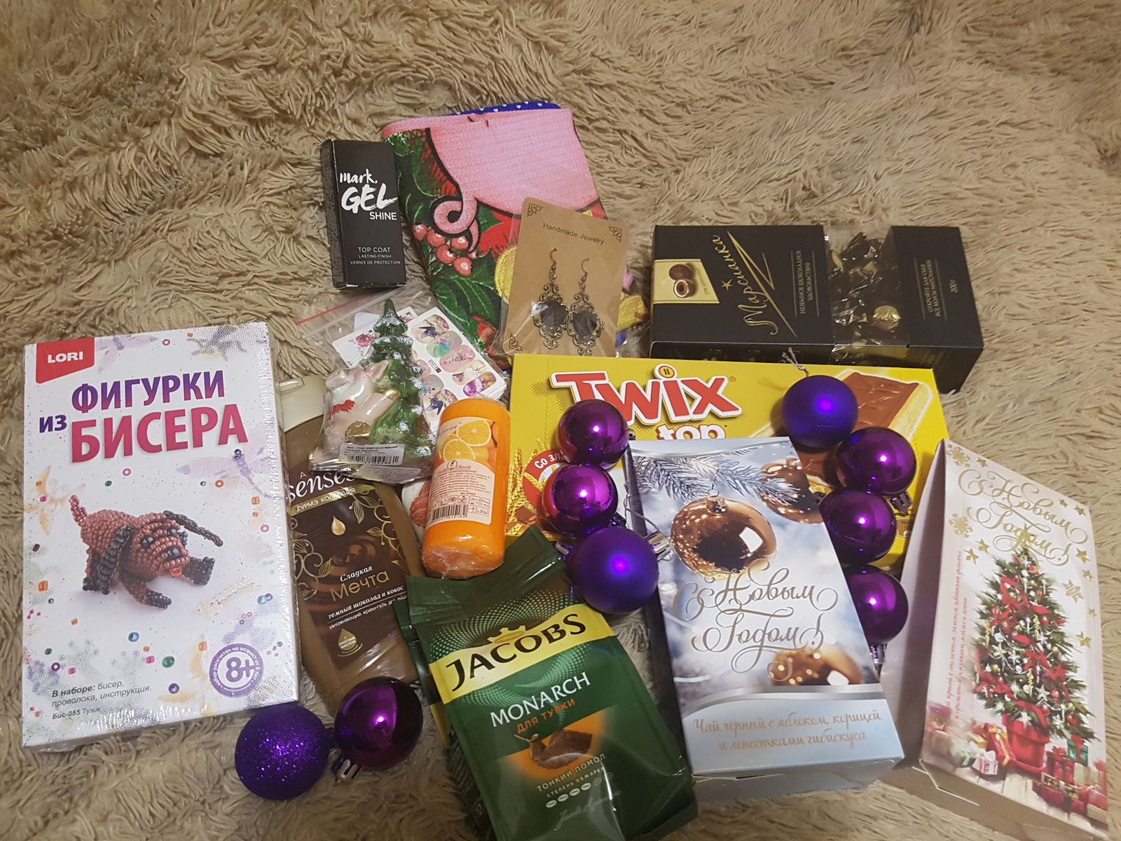 Thanks post, Moscow-Nakhodka - Gift exchange report, New Year's exchange from Mirrochka, Longpost, Gift exchange, Secret Santa