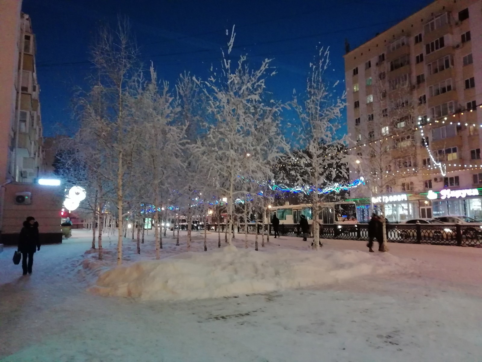 Winter fairy tale in Ufa - My, Ufa, Winter, Longpost