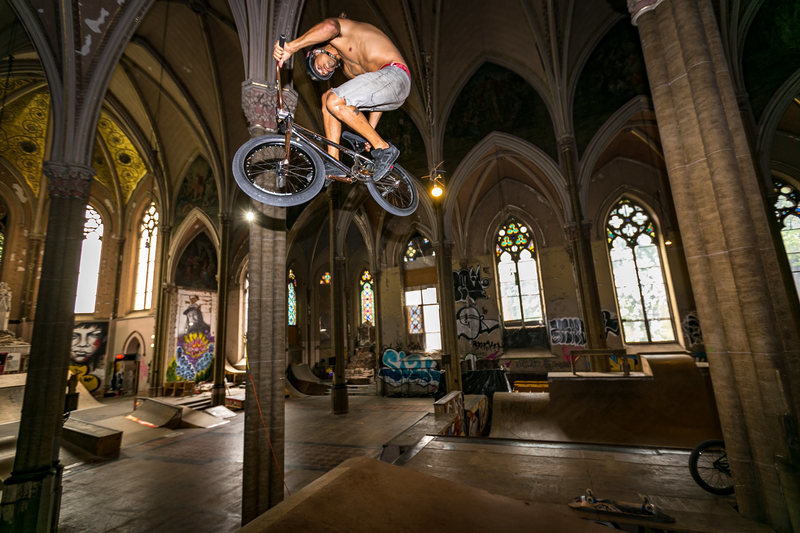 Skatepark in a former church. - Skate park, Spirituality, USA, Longpost