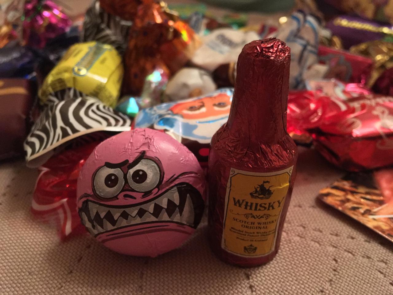 I open a children's gift from work, and there ... - My, Presents, Candy, New Year