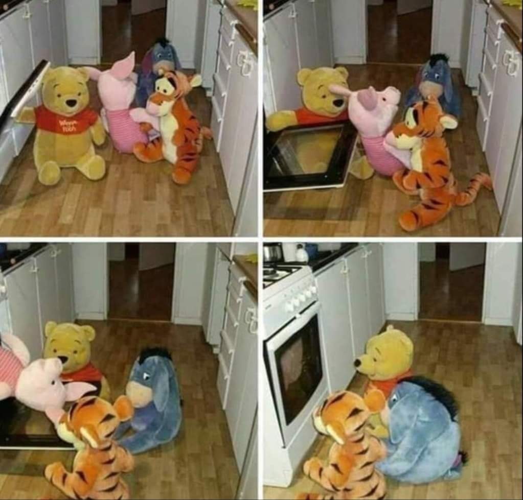 Piglet - Winnie the Pooh, Victim, Toys, Oven