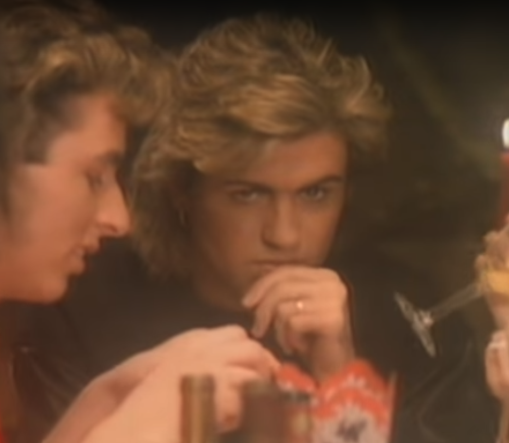 I wonder why in the clip Wham! - Last Christmas did you take your skis with you?) - My, Wham!, Last christmas