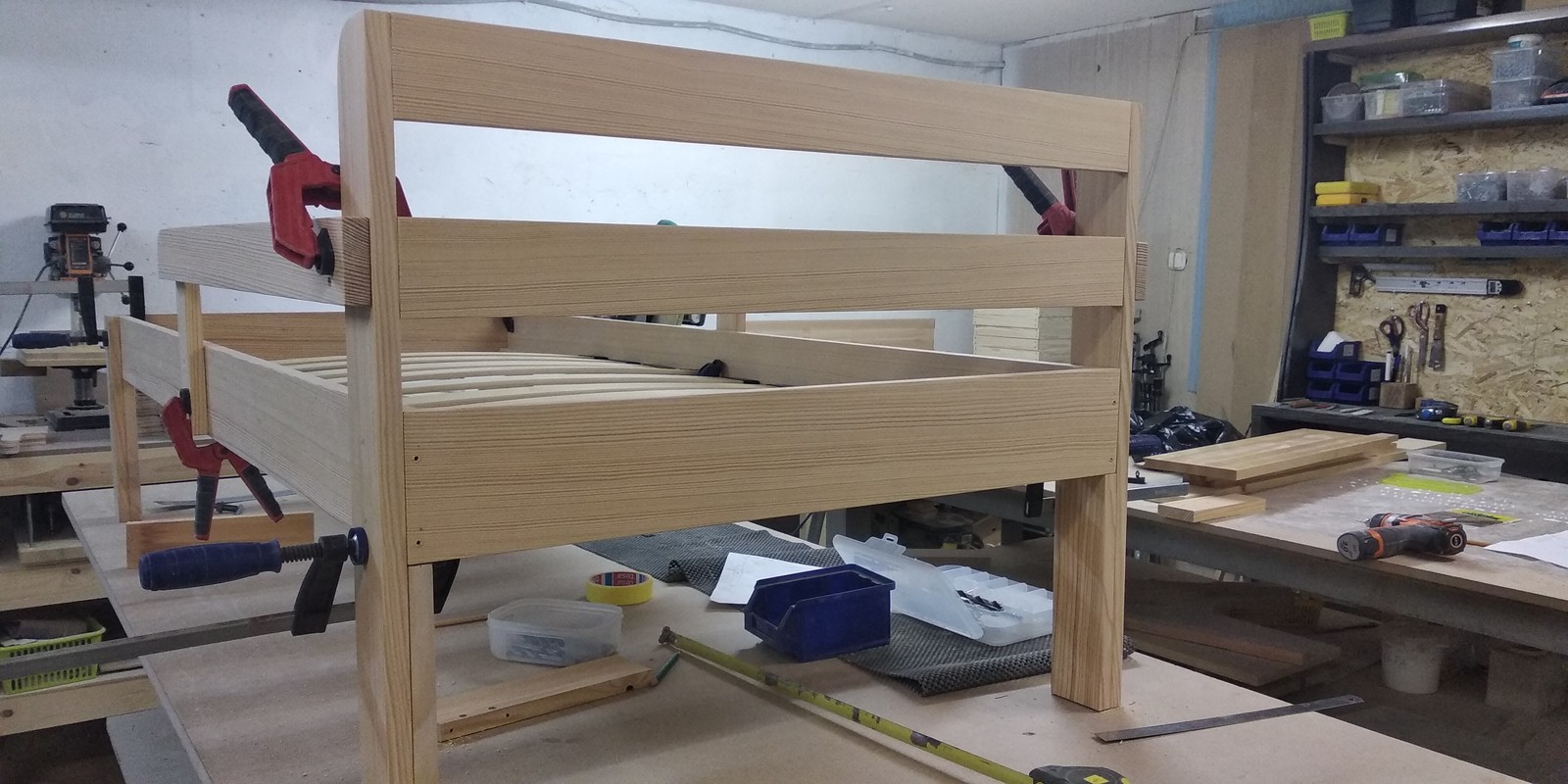 Cot - My, Longpost, Bed, With your own hands, Wood products