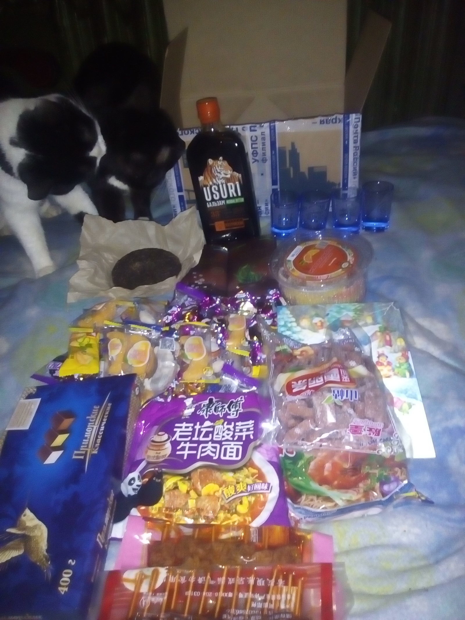 The best Santa Claus lives in Vladivostok! - My, Gift exchange report, Secret Santa, Longpost, cat, Gift exchange