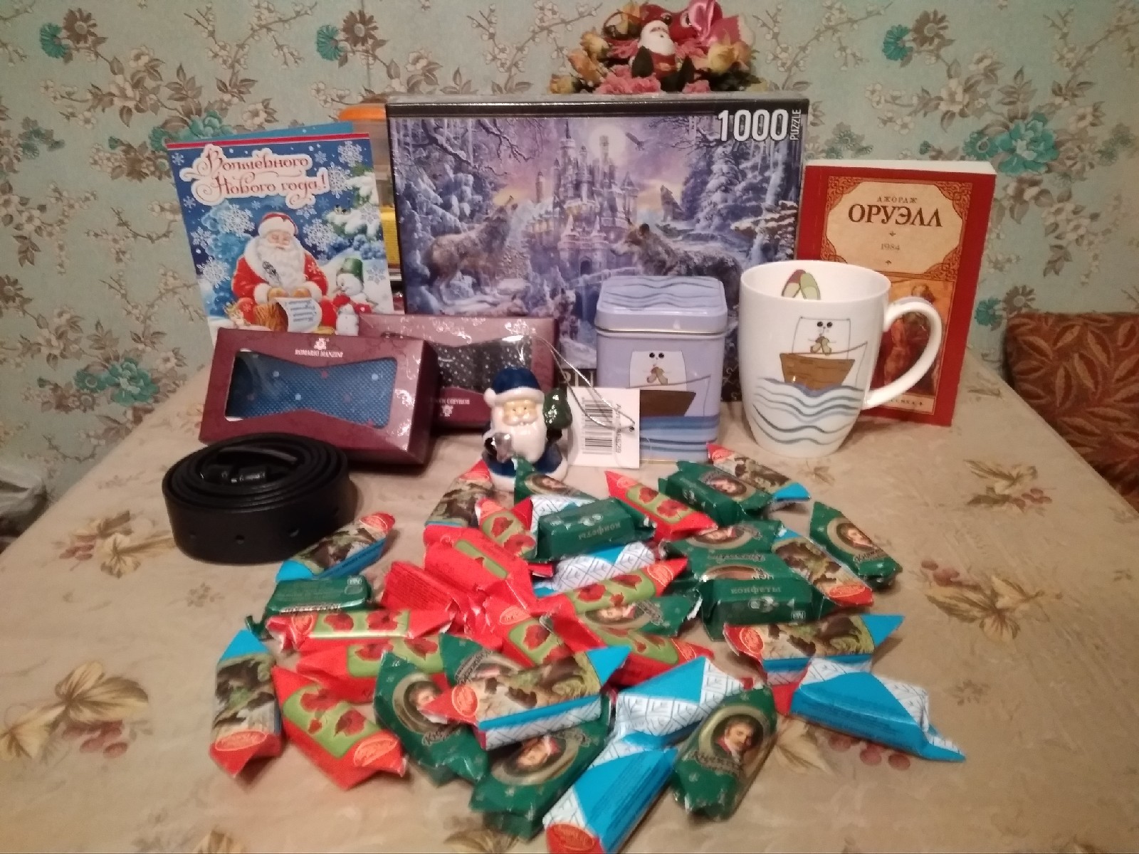 My second Anonymous Santa Claus) - My, New Year, Gift exchange, Presents, Package, Post office, Secret Santa, Longpost, Gift exchange report