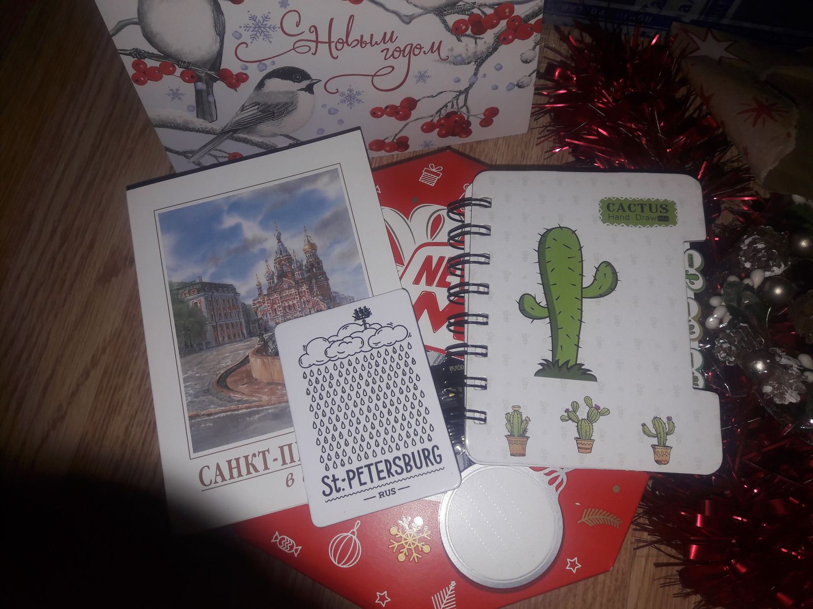 Hooray! Thanks Peter! - Gift exchange, Secret Santa, New Year, GIF, Longpost, Gift exchange report