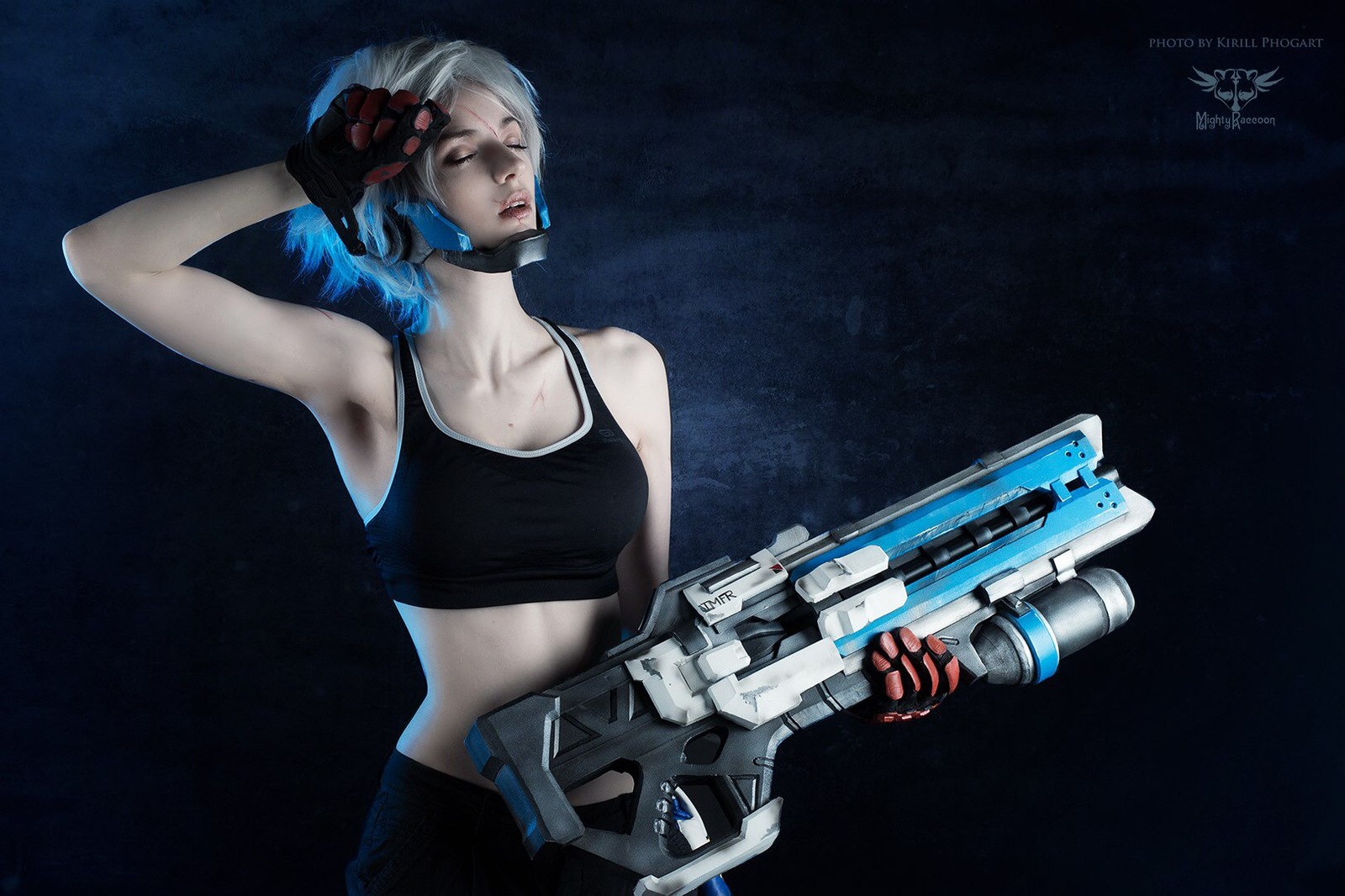 Fem!Soldier76 by MightyRaccoon - Cosplay, Overwatch, Soldier 76, Mightyraccoon, Longpost