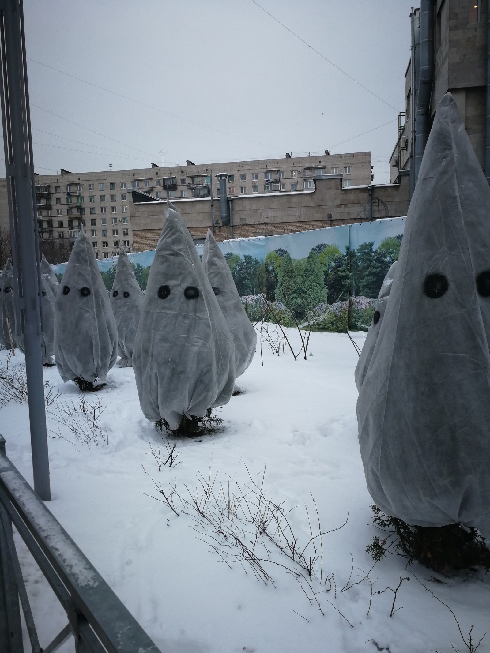 New Year for Yolok! - Christmas tree, Metro SPB, Ku Klux Klan, Longpost