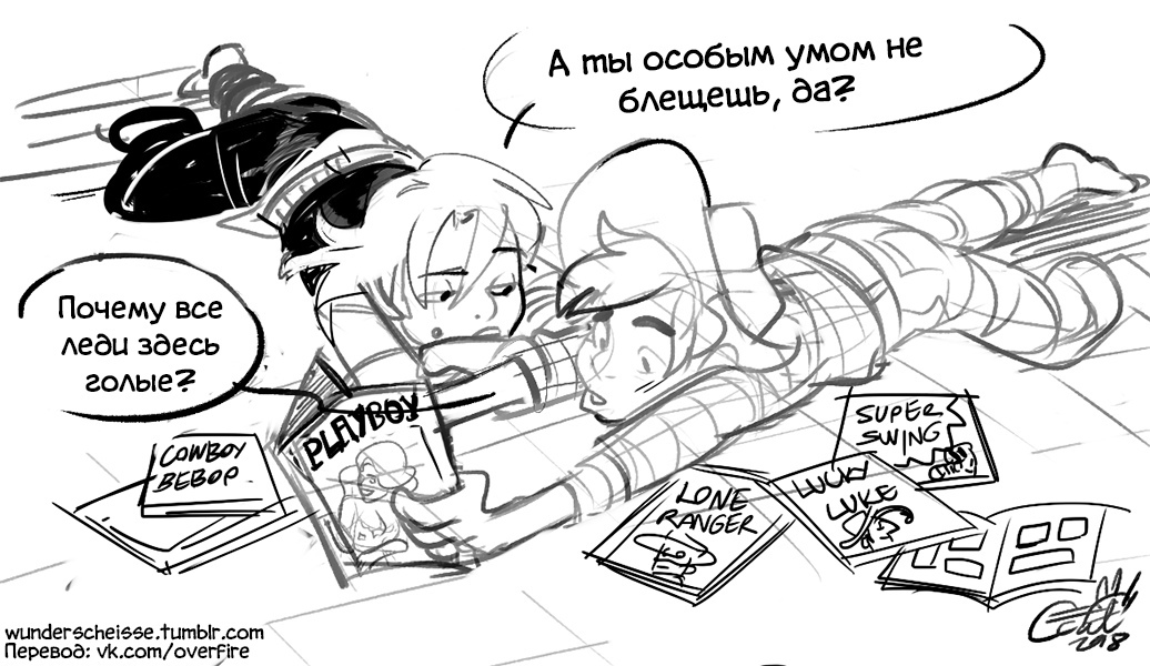 Farm life - Comics, , Overwatch, Ashe, McCree, Longpost