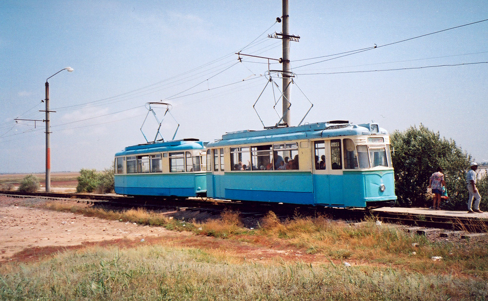 Crimea, Molochnoye village. - Crimea, Tram, Evpatoria, Village Molochnoye, Longpost