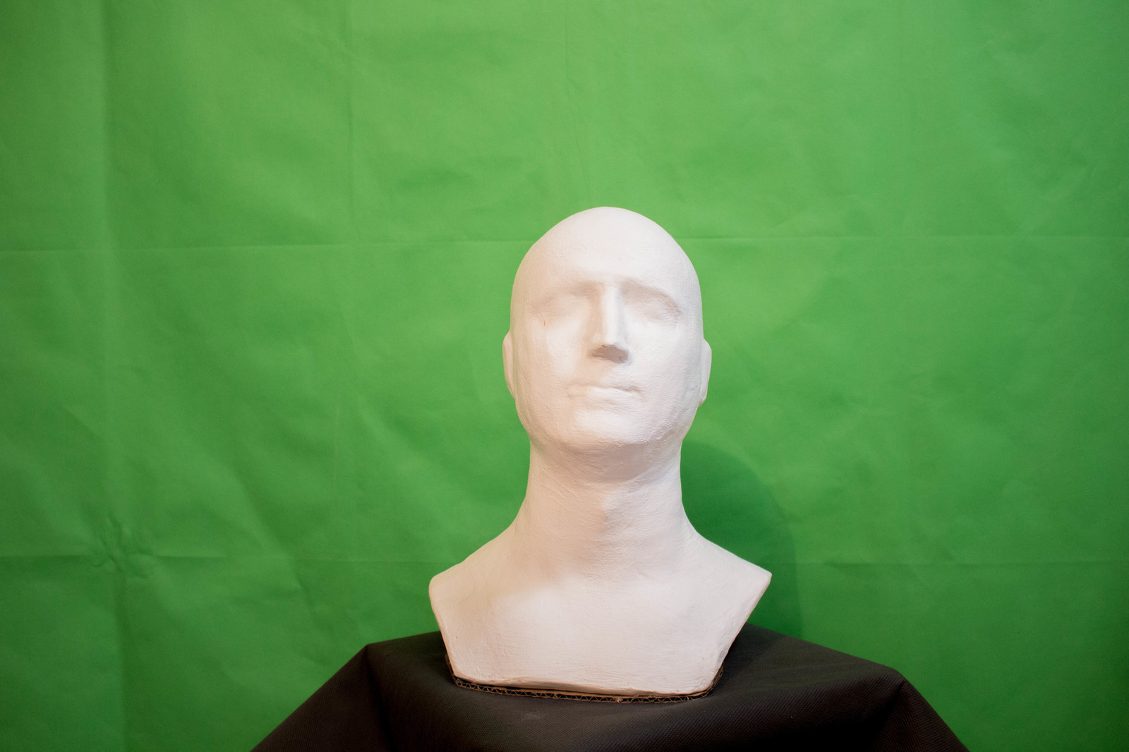 How I made a plaster bust for sculpting masks. - My, , , , Mask, , With your own hands, Video, Longpost