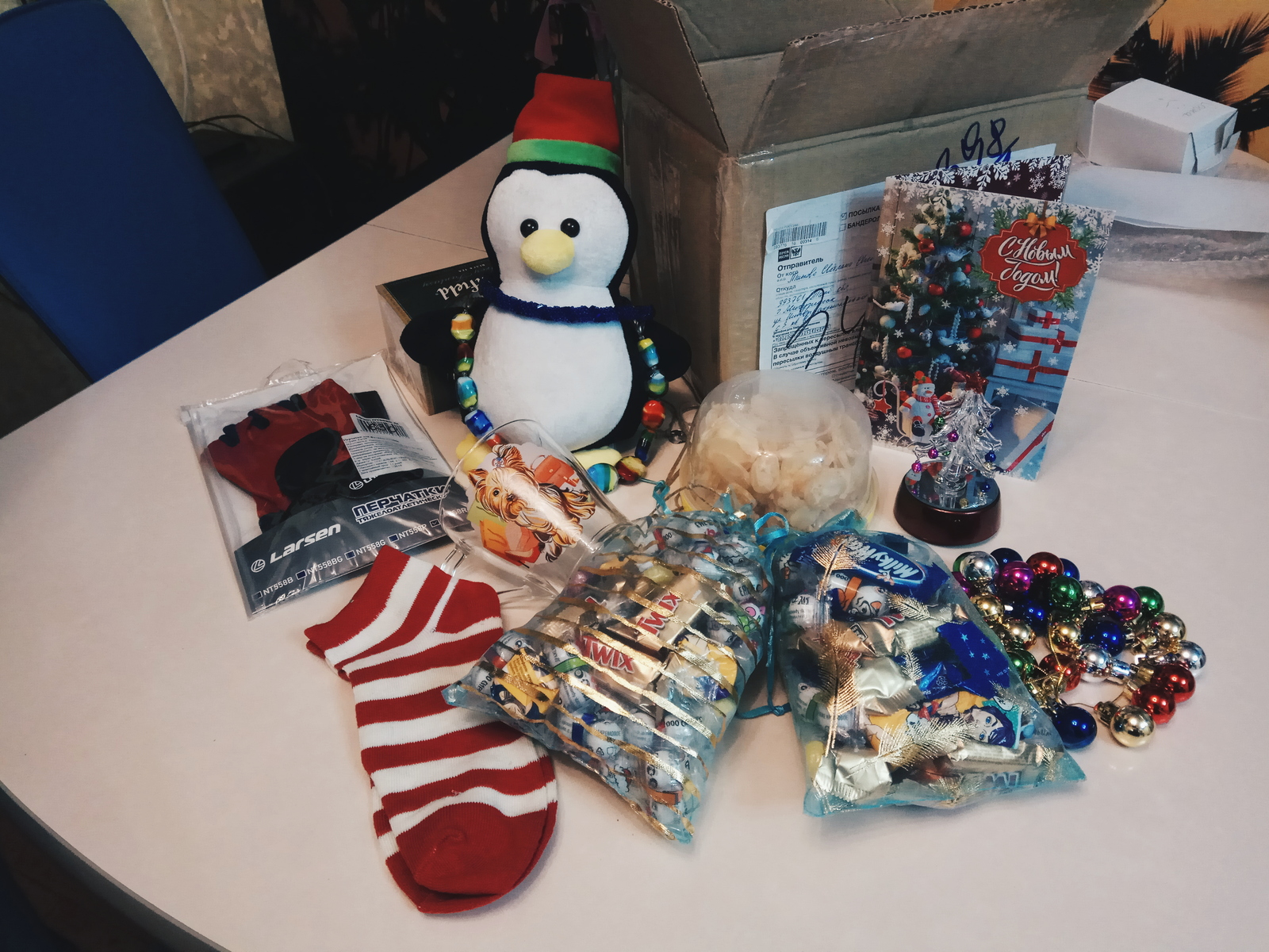 From Kyiv, Michurinsk and Stavropol to Penza - My, Gift exchange, Gift exchange report, Hell, New Year's gift exchange, Longpost, Secret Santa