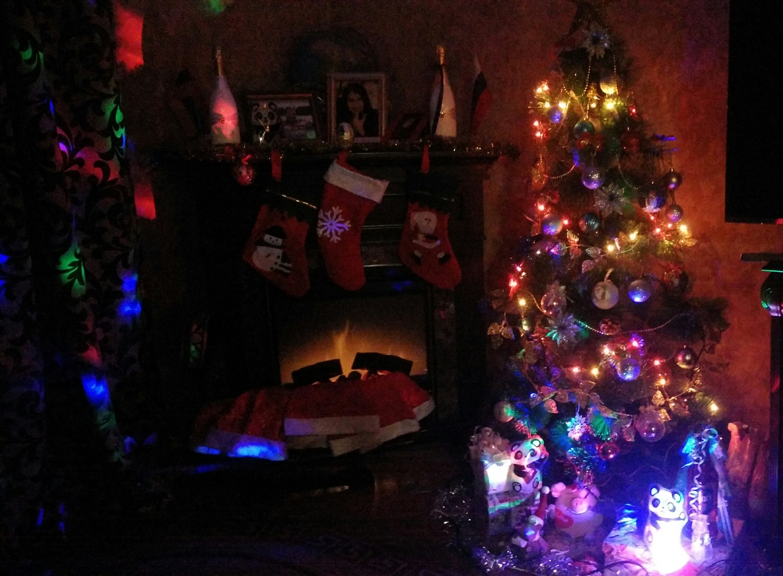 Holiday greetings!!! - My, New Year, Christmas tree, Fireplace