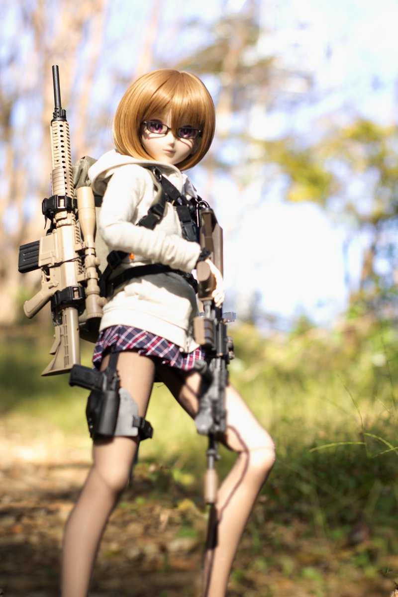 A collection of firearms dolls. - Jointed doll, A selection, Longpost