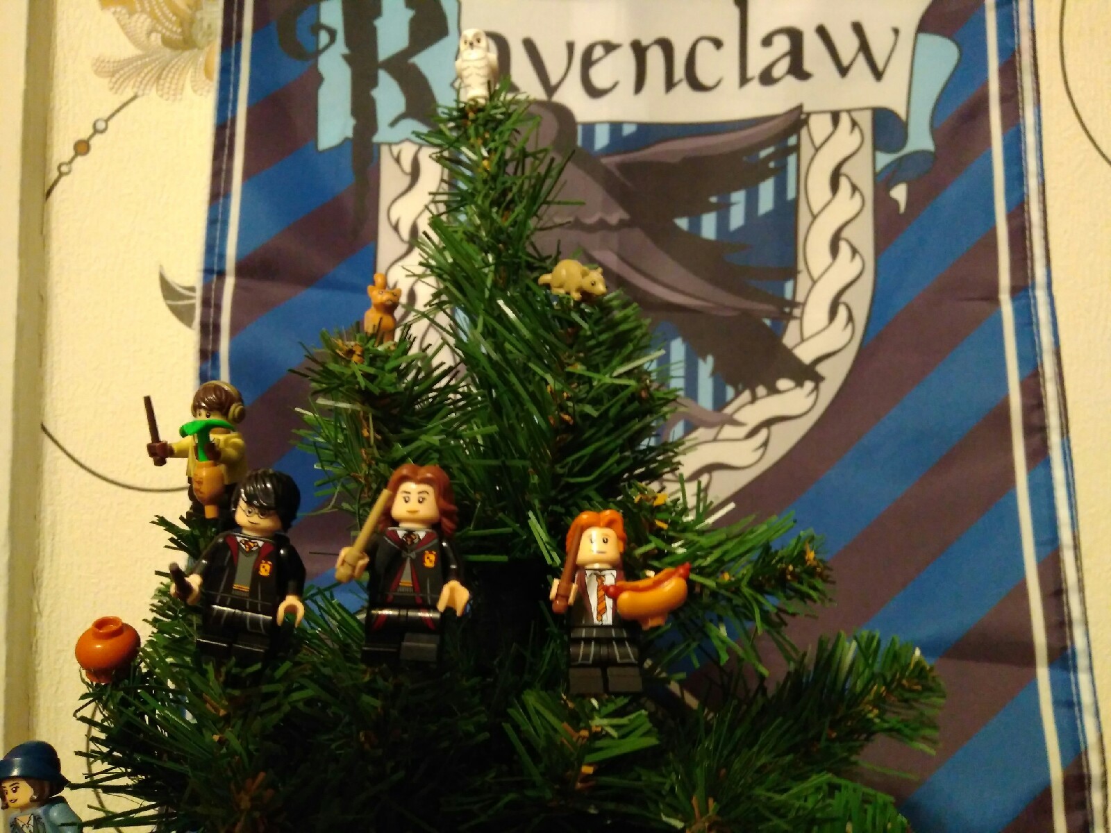 When there are no suitable decorations, but you still want a Christmas tree (5) - My, Harry Potter, Lego, Christmas trees, New Year, 2019, Longpost