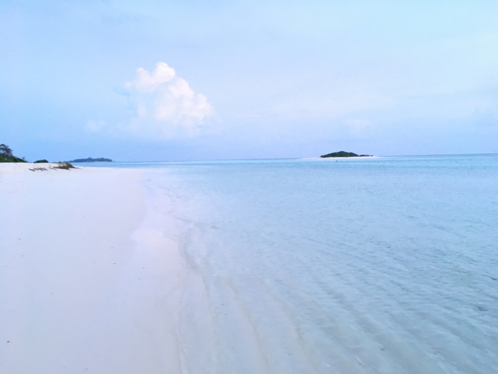 When white snow replaces white sand! Happy New Year! - My, , Holiday greetings, New Year, Maldives, Sand