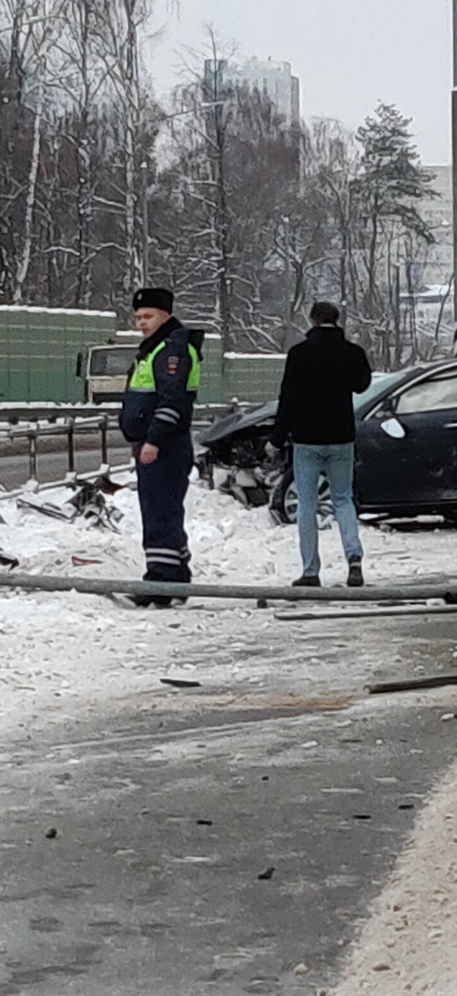 Невнимательность. - Моё, Авария, Дорога, Видео, Длиннопост