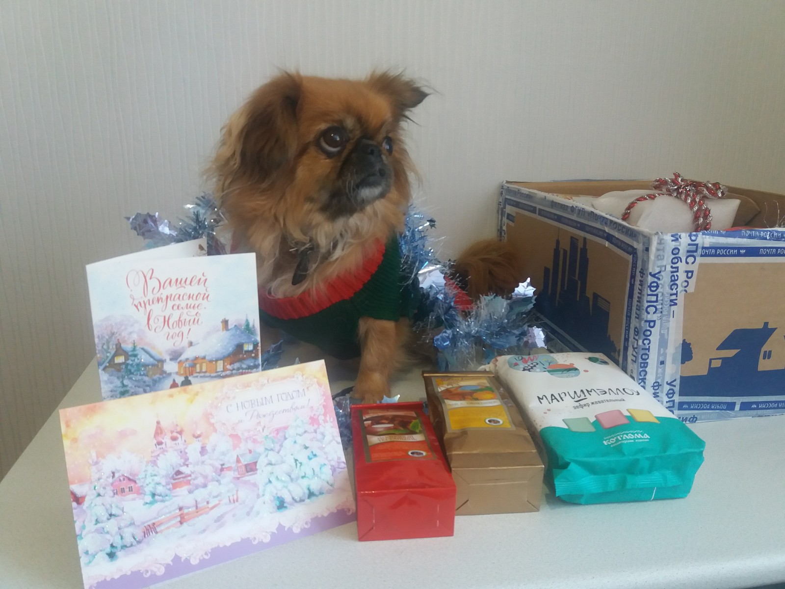 As I was waiting for a gift horse from Volgodonsk. - My, Gift exchange report, Gift exchange, Volgodonsk, Orenburg, Longpost, Secret Santa