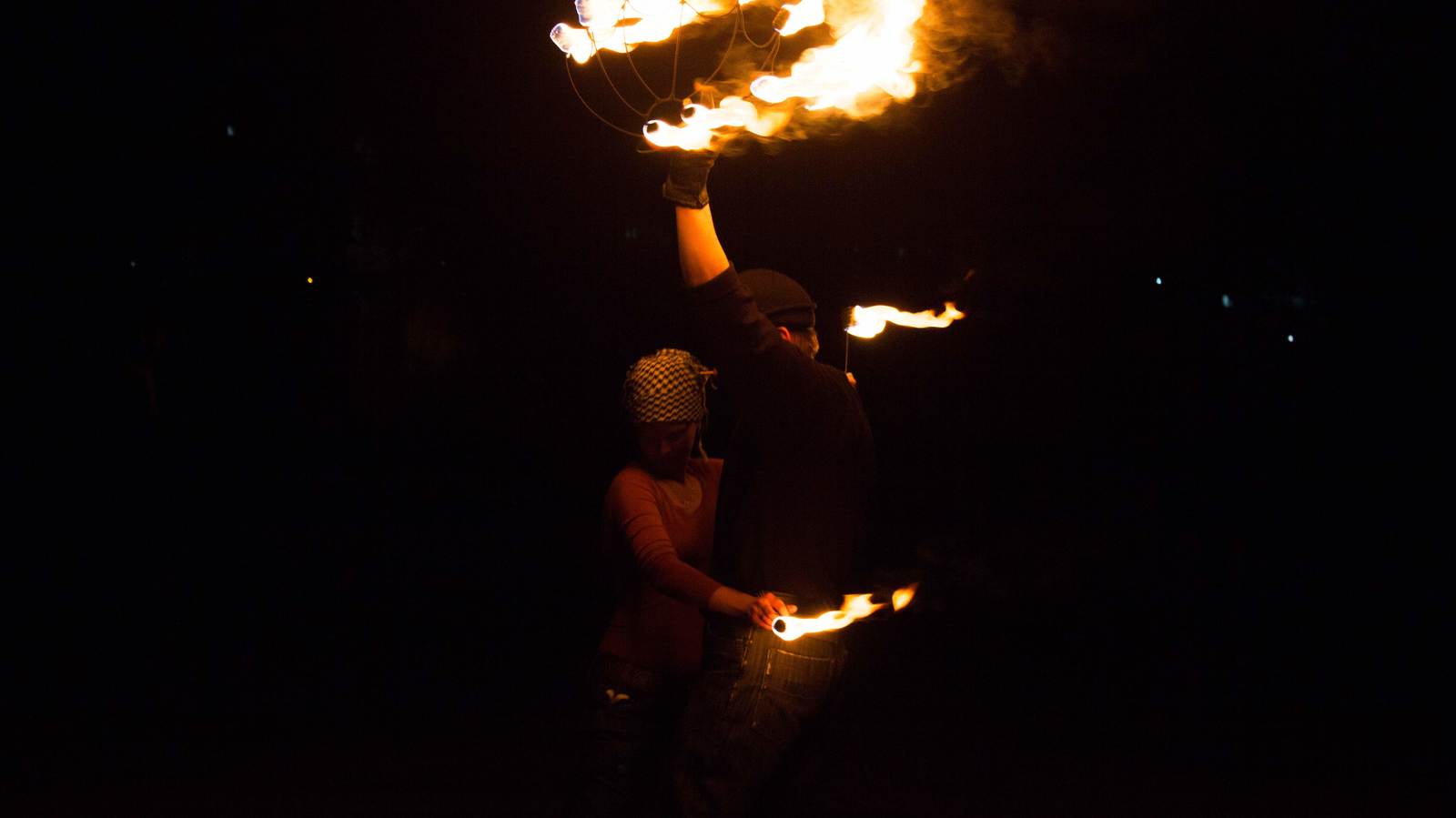 Fire show - My, Fire show, Fire, Girls, Relationship, Longpost