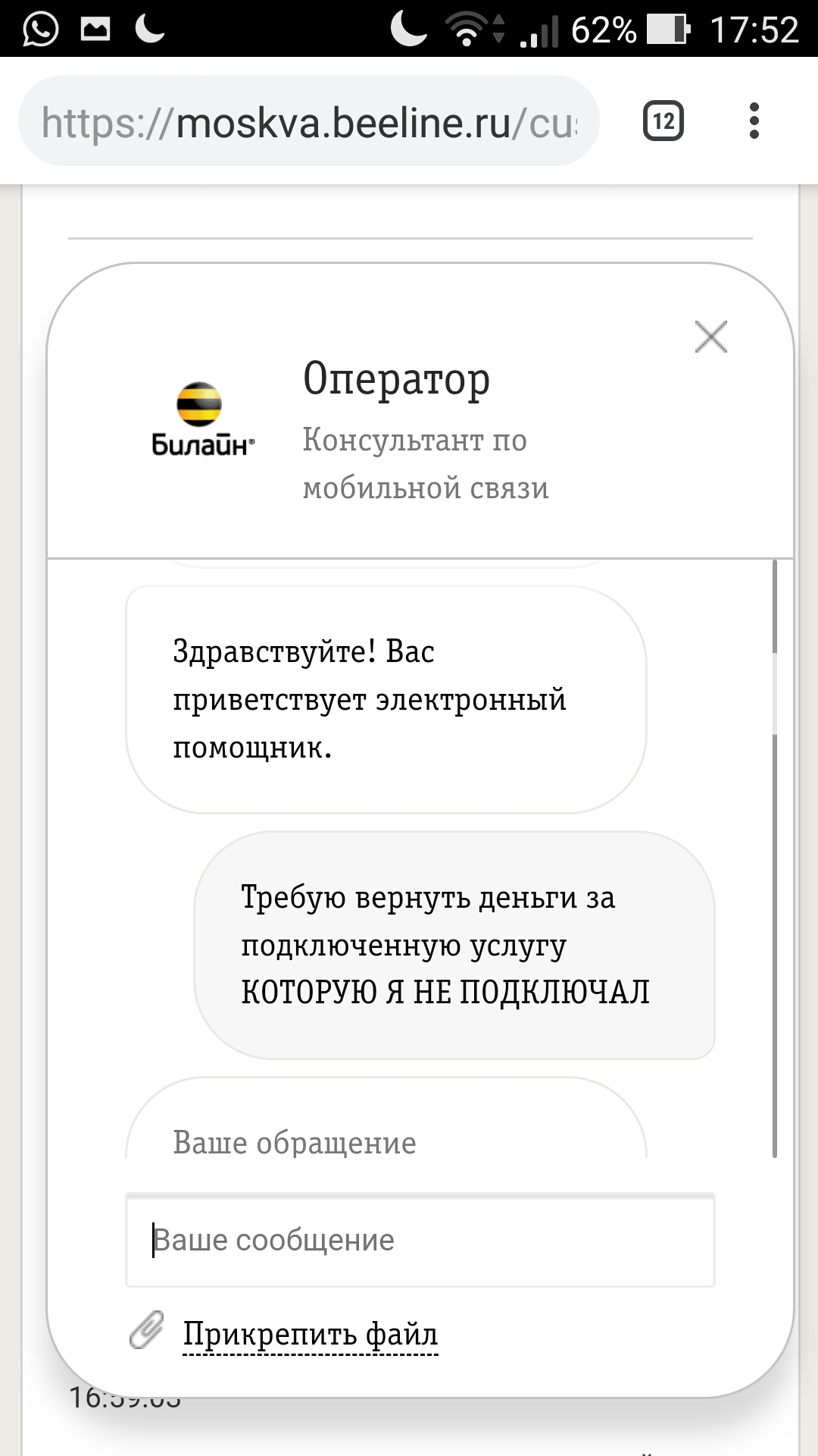 Как меня билайн с Новым 2019 Годом поздравил | Пикабу