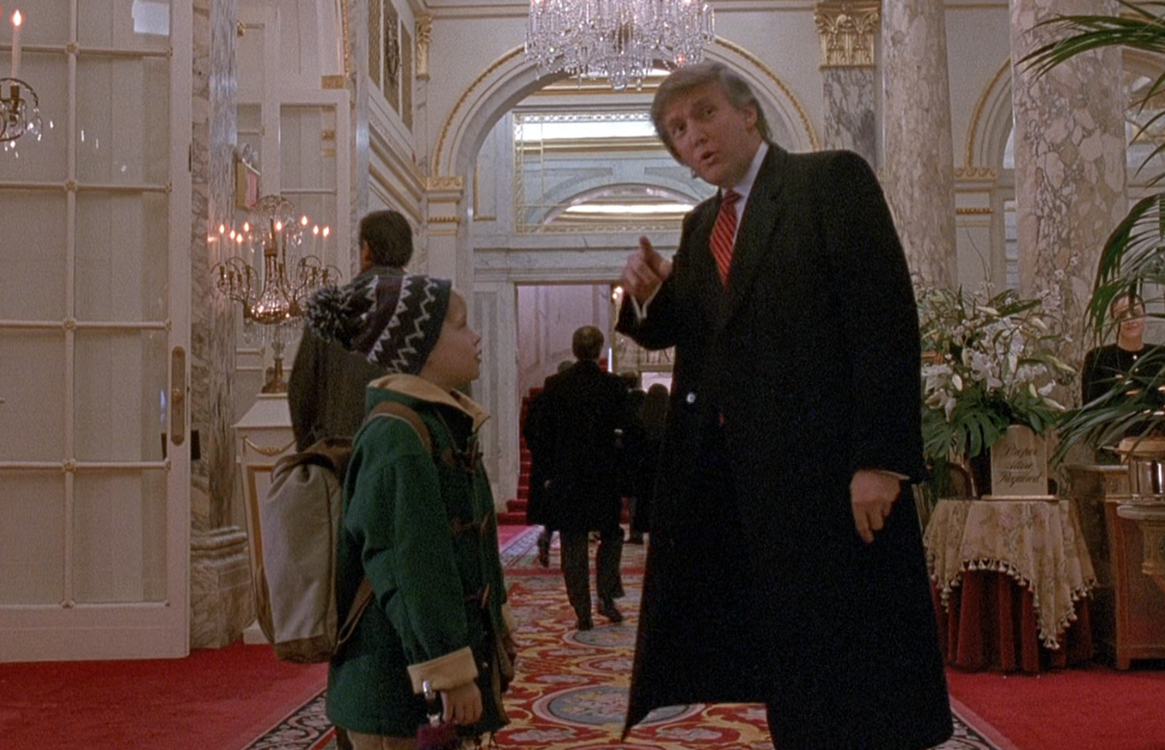 Home Alone 2 - Actor Donald Trump - Alone at home, Home Alone 2, Donald Trump, Home Alone (Movie)
