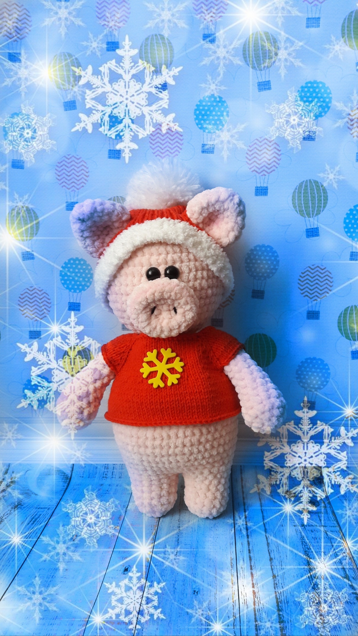 Happy New Year!!! - My, New Year, Presents, Toys, Handmade, Knitting, Congratulation