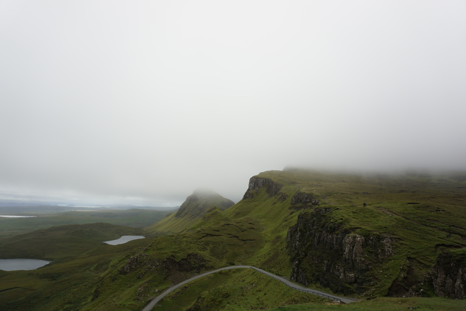 Scotland by car. Day 3 - My, Travels, Nature, Scotland, The photo, beauty of nature, Greenery, Fog, Landscape, Longpost