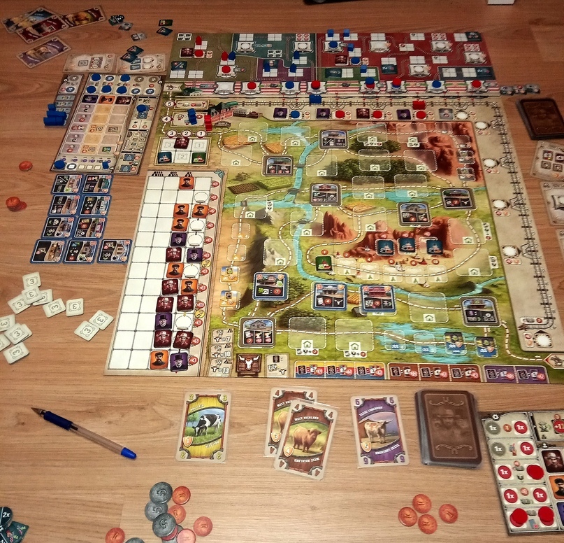 Great Western Way. From the first path we go north. - My, Overview, The Great Western Way, , Addition, Board games Omsk, , Longpost, Video