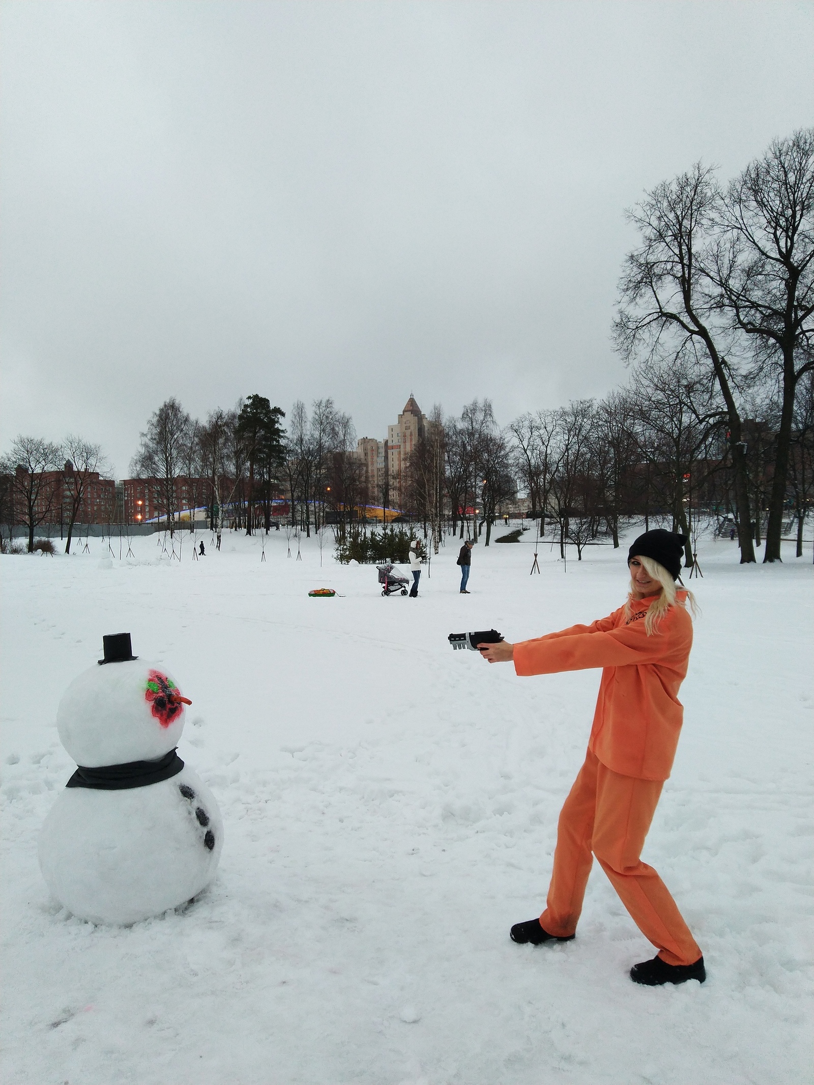 New Year's Cookies: - My, SCP, Cosplay, snowman, , The photo, Saint Petersburg, Longpost