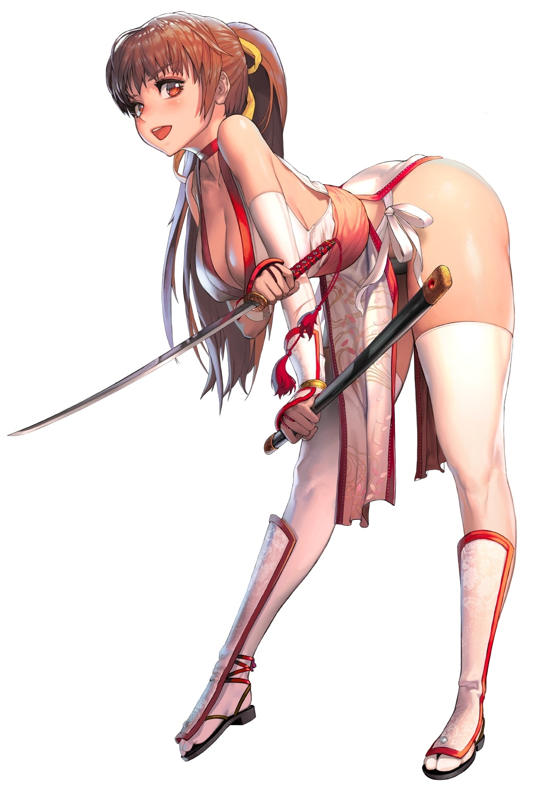 Kasumi - Anime, Art, Anime art, Dead or alive, Longpost, Dead Or Alive (game series)