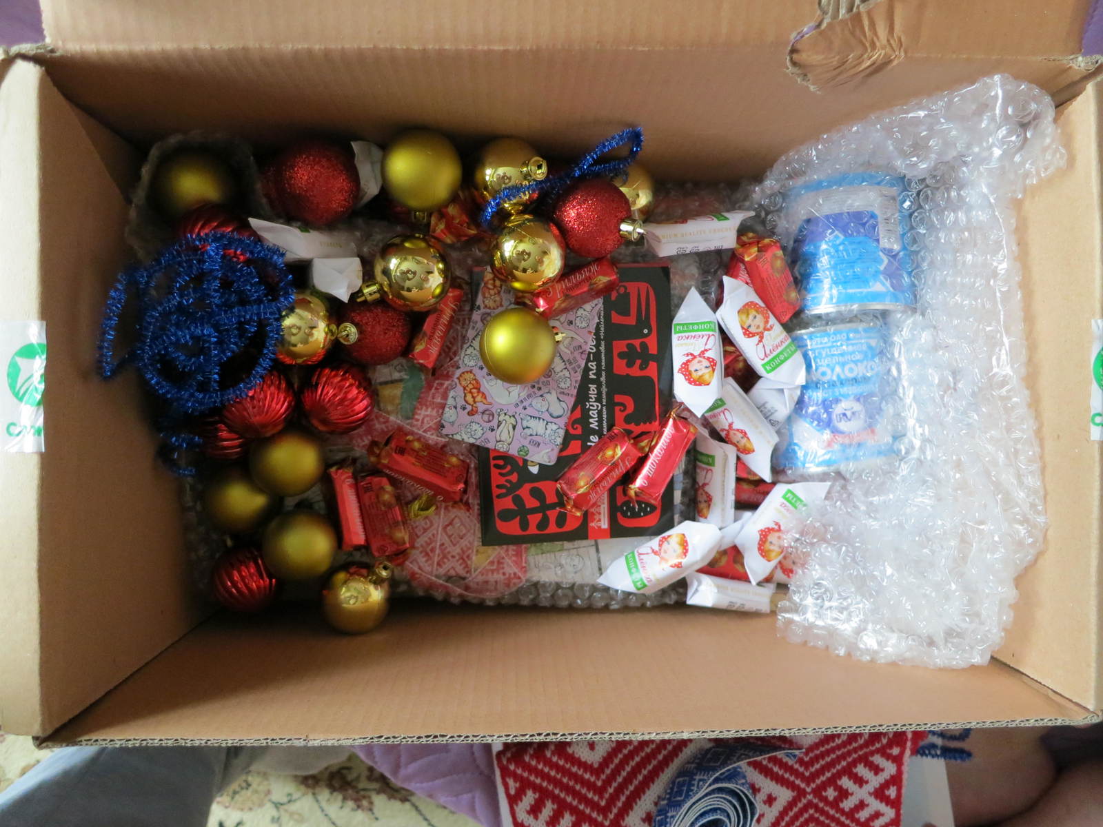 ADM New Year's gift Minsk -> Shcherbinka. - My, Gift exchange, Secret Santa, New Year's gift exchange, Longpost, Gift exchange report, New Year