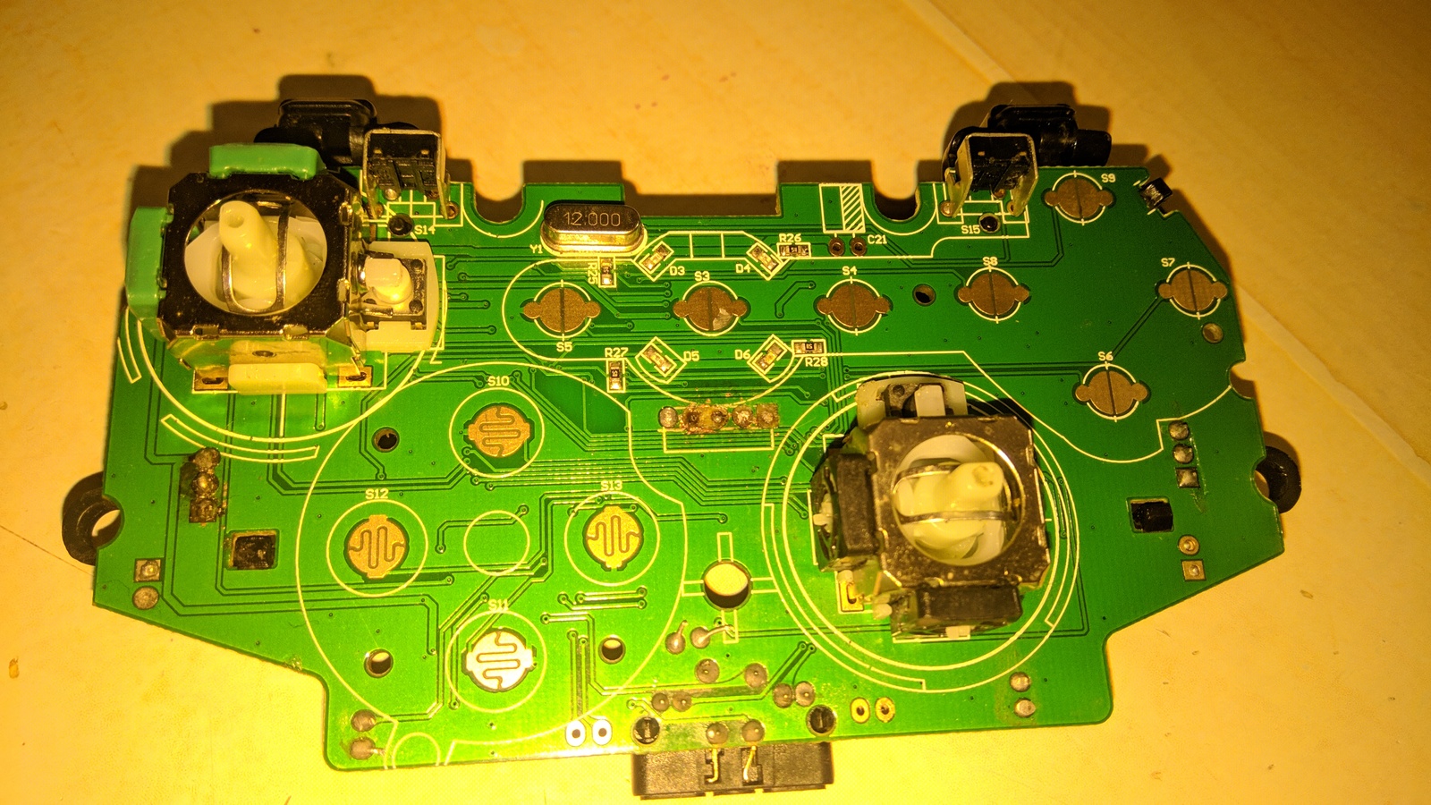 Please help! There is a board from the Xbox 360 gamepad with a problem (the nickel pads are torn out) - My, Repairers Community - Help, 