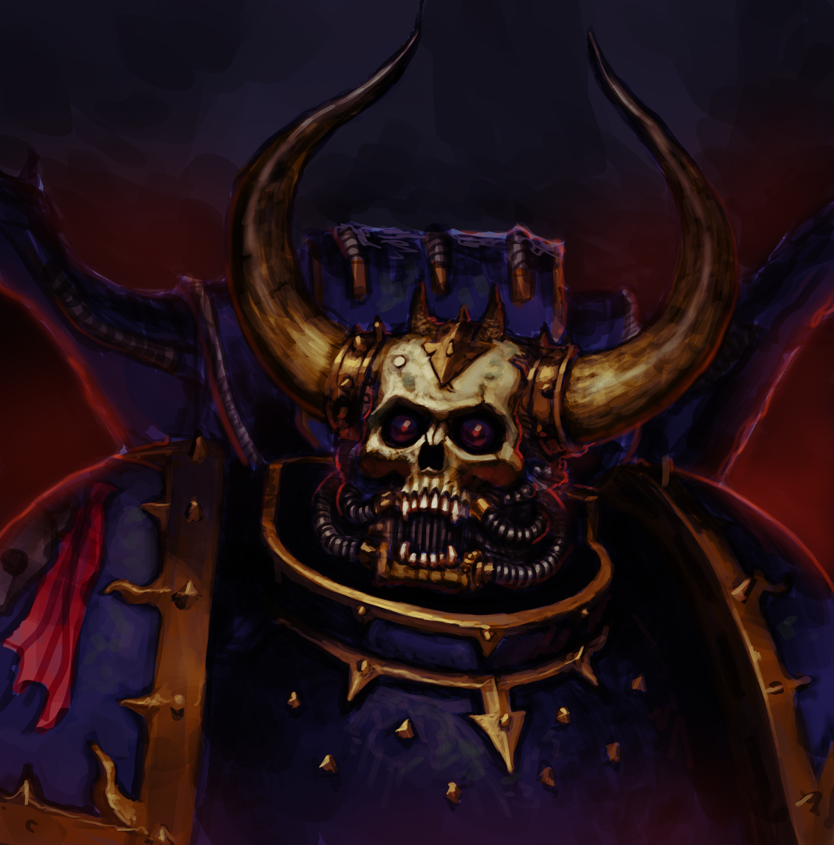 Night Lords - Warhammer 40k, Chaos space marines, Night lords, Wh Art