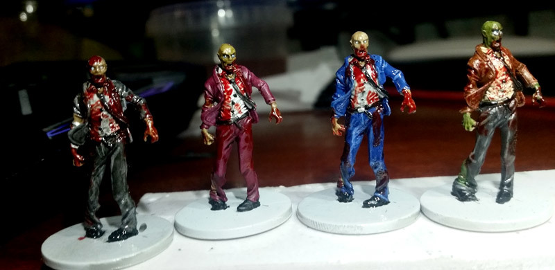 Painting miniatures as a hobby. - My, Painting miniatures, Miniature, Board games, Longpost, Zombicide, Warhammer 40k, Warhammer